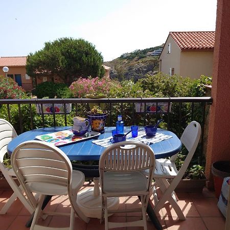 4RB86 Appartement type T2 cabine dans résidence bord de mer à Collioure Extérieur photo