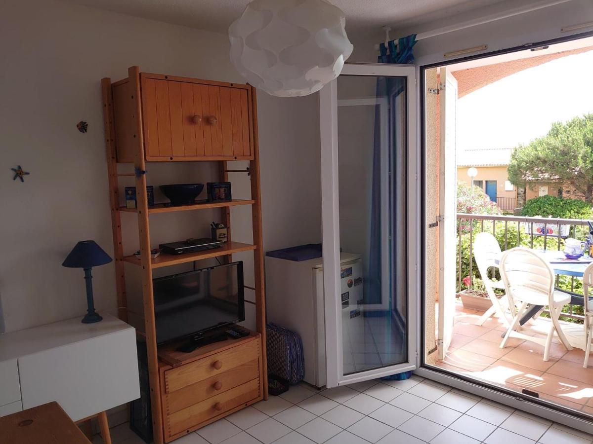 4RB86 Appartement type T2 cabine dans résidence bord de mer à Collioure Extérieur photo