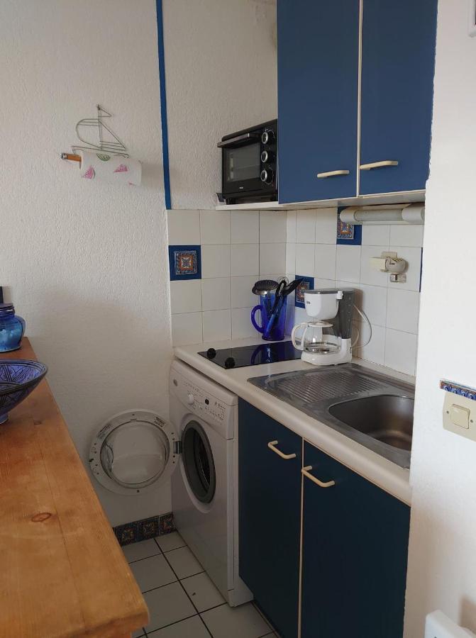 4RB86 Appartement type T2 cabine dans résidence bord de mer à Collioure Extérieur photo