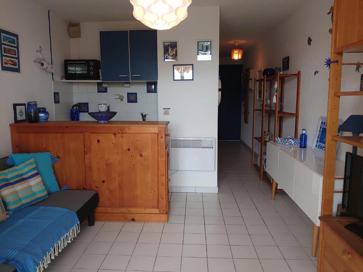 4RB86 Appartement type T2 cabine dans résidence bord de mer à Collioure Extérieur photo