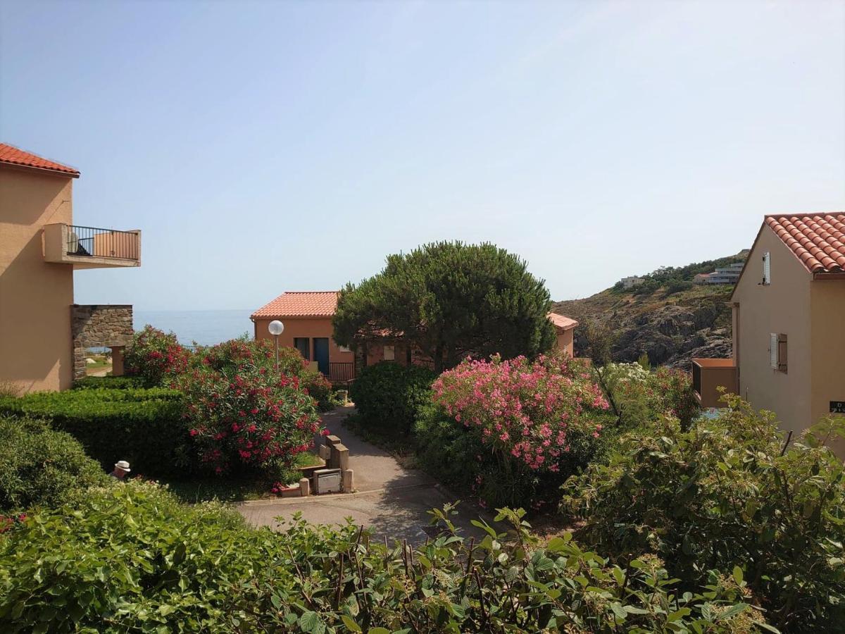 4RB86 Appartement type T2 cabine dans résidence bord de mer à Collioure Extérieur photo