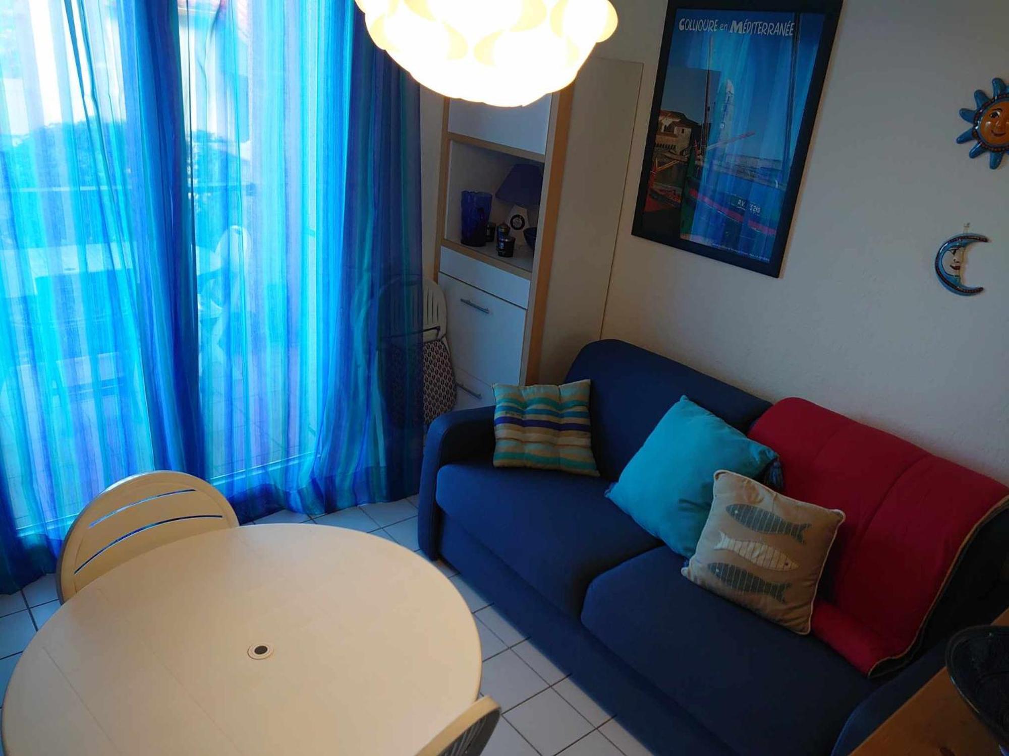 4RB86 Appartement type T2 cabine dans résidence bord de mer à Collioure Extérieur photo